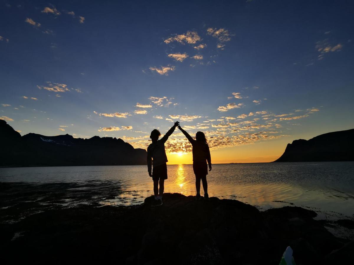Rystad Midnight Sun And Nature Appartement Buitenkant foto